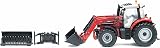 Britains Massey Ferguson 6616 Tractor with Front Loader 1:32 Farm Toy view 2