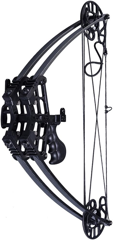ATROPOS-109 Archery Compound Hunting Bow, H&LH Handed Bow,Black/Camo