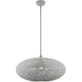 Livex Lighting 49186-80 3 Light Nordic Gray Pendant