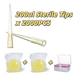 A-GEN 200ul Pipette Tips -1000PCS x2