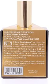 Nuxe Huile Prodigieuse Multi-Purpose Dry Oil 100ml Face Body Hair view 3