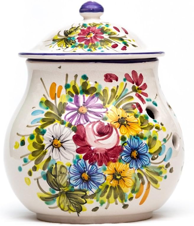 Onion Jar with Fioraccio Decoration