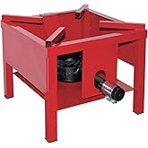 MARTIN Cast Iron Propane Burner | Outdoor Gas Stove for Camping | Portable Propane Stove with Regulator | CSA Certified Porta