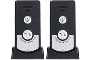 Generic Intercoms, Intercomunicador, Super Long Range, Waterproof, 2 Way Voice Intercom Doorbell System Unit for Household, O