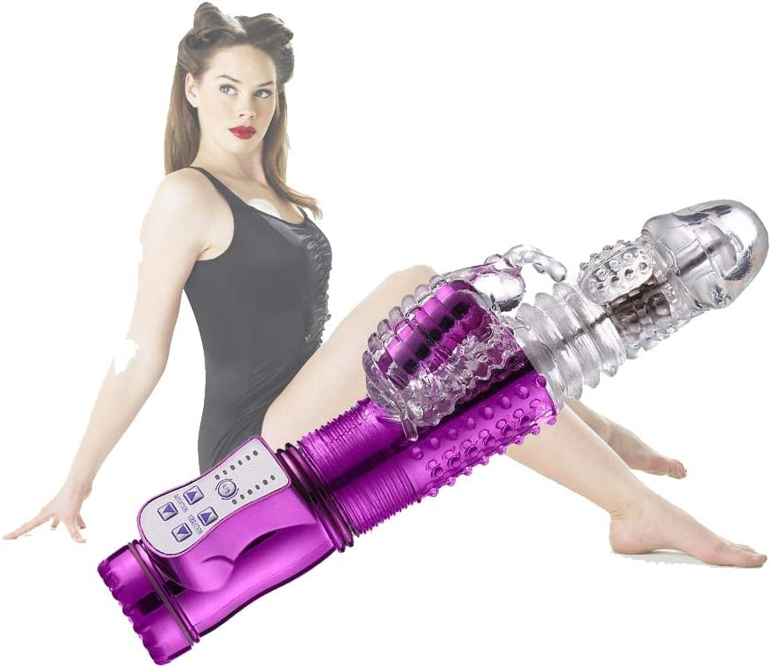 12 Speeds Rotating Versatility Wand Thrusting Monster Fluttering Rabbit Body Msaager - Big Size Women