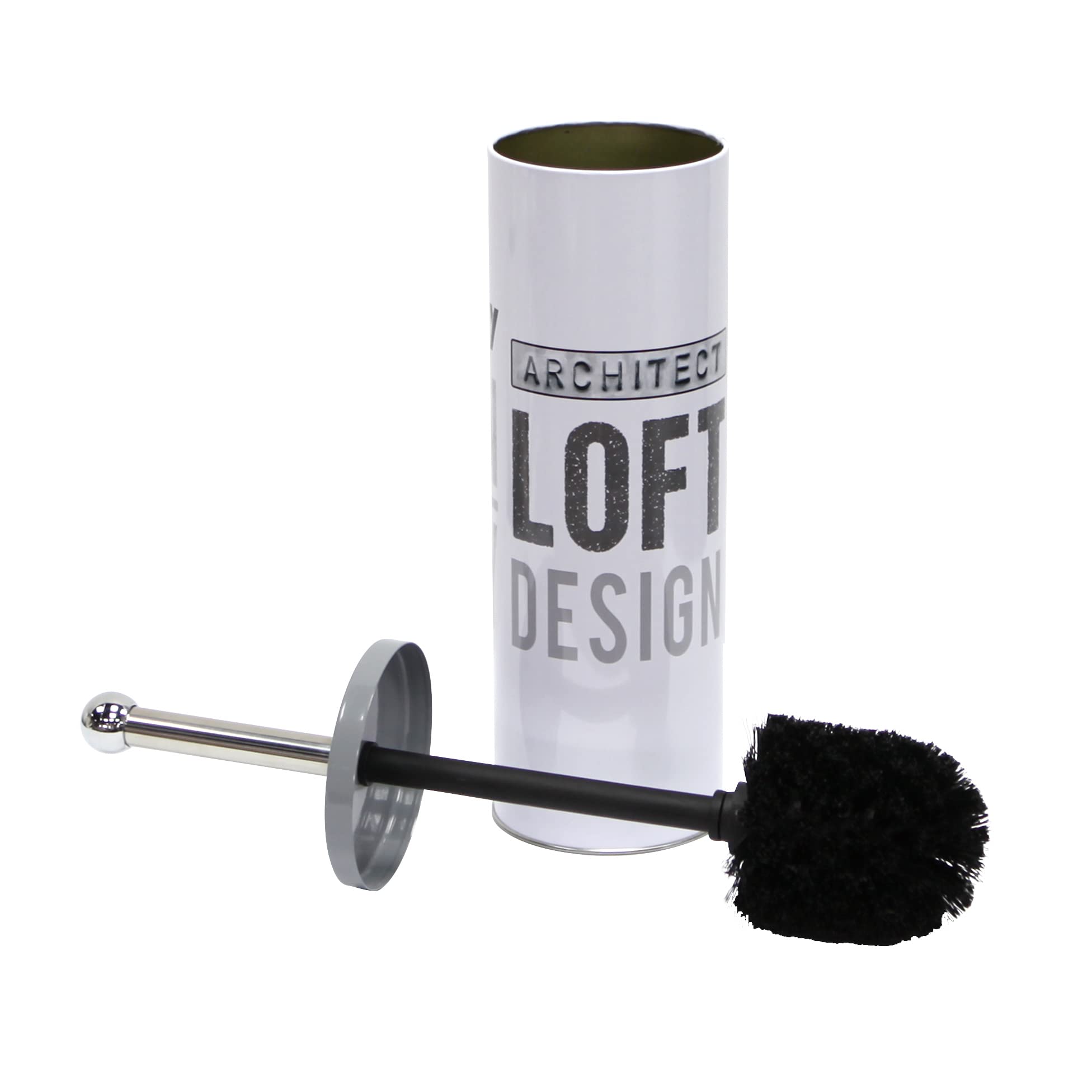 Douceur d'Intérieur Toilet Brush, Multicolored, (0) 9.4 x 38.5 cm