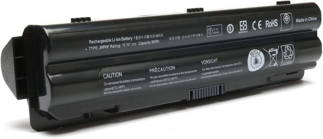 9 Cell Replacement Jwphf Battery For Dell Xps 14 15 Amazon Co Uk Electronics