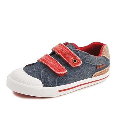 Start Rite Mason Boy S Navy Canvas Shoe Amazon Co Uk Shoes Bags