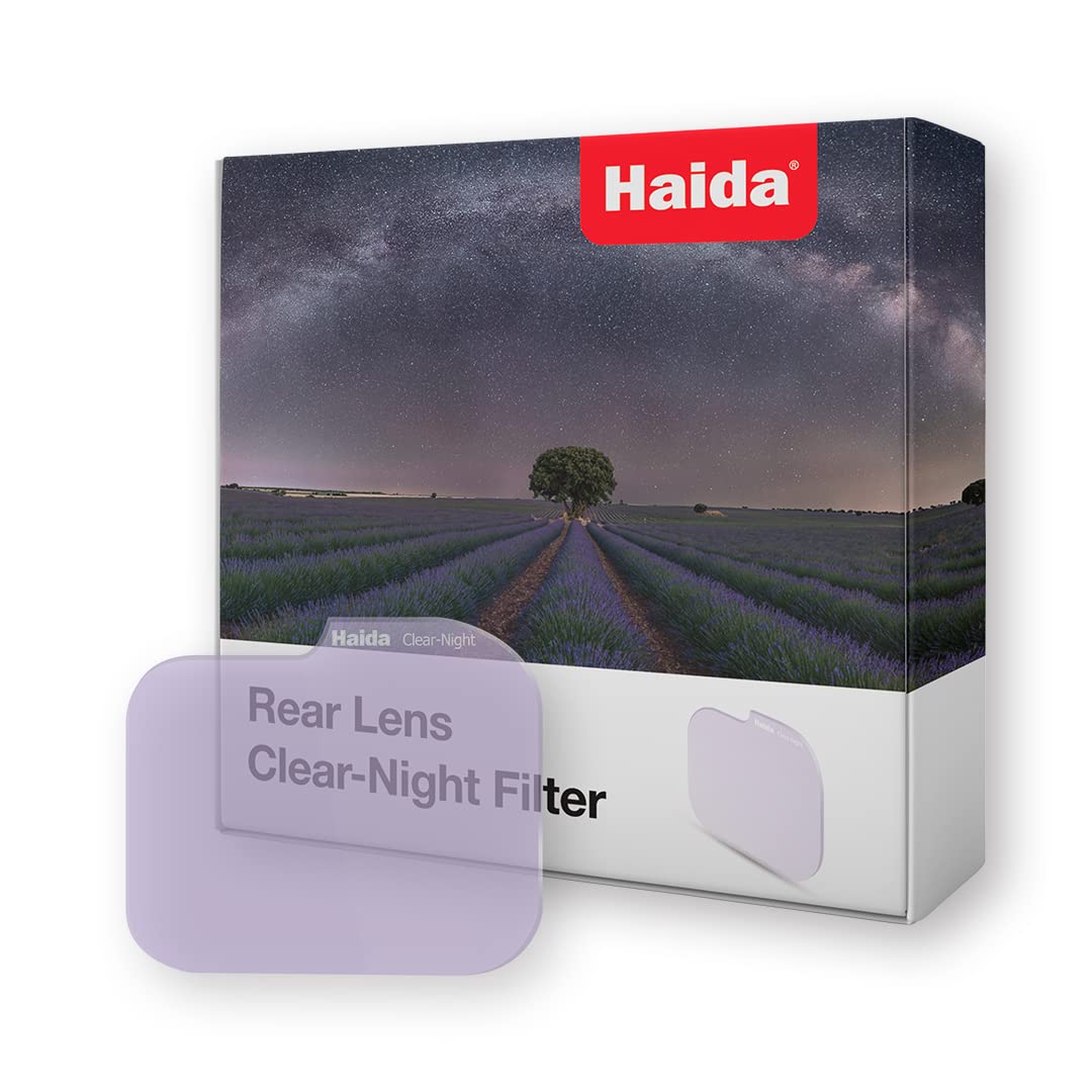 Haida Rear Lens Neutral Night Filter Light Pollution Filter for Star Photography Compatible for Sony/Sigma/Nokin Z Lens