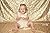 Langxun Gold Shimmer Sequin Fabric Photo Booth Backdrop Sequin Curtain | Shimmer Sequin Tablecloth ( GOLD )