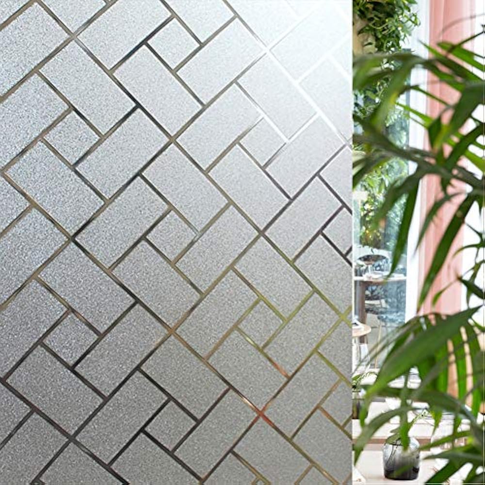 Window Film, Static Cling NonAdhesive Blackout Sun Blocking Removable Frosted 746827163145 eBay