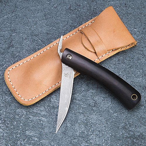 KATSU Handmade Japanese Classic Pocket Folding Knife With Single Piece