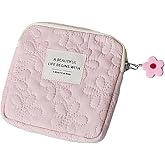 Pink Frogued Mini Handbag Organizer Compact Travel Bag Fashion Women Small Cosmetic Coin Pouch Zipper Closure Lightweight Portable Accessory Storage, Coin Purses and Pouches