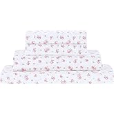 Modern Threads Silky Soft Microfiber and Wrinkle Free Sheets - Luxurious Microfiber Bed Sheets Includes Flat Sheet, Fitted Sheet with Deep Pockets, & Pillowcases Ivory, Full