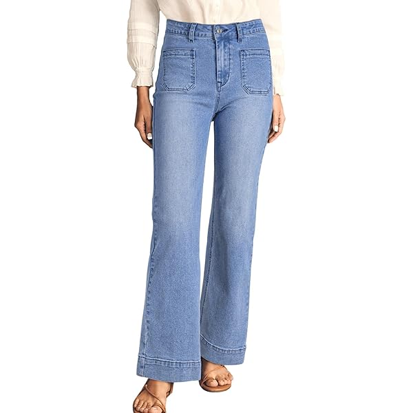 【新品未使用】SENEE high waist flare denim High Waist Flare Leg Denim Jeans | O2 Denim | USA
