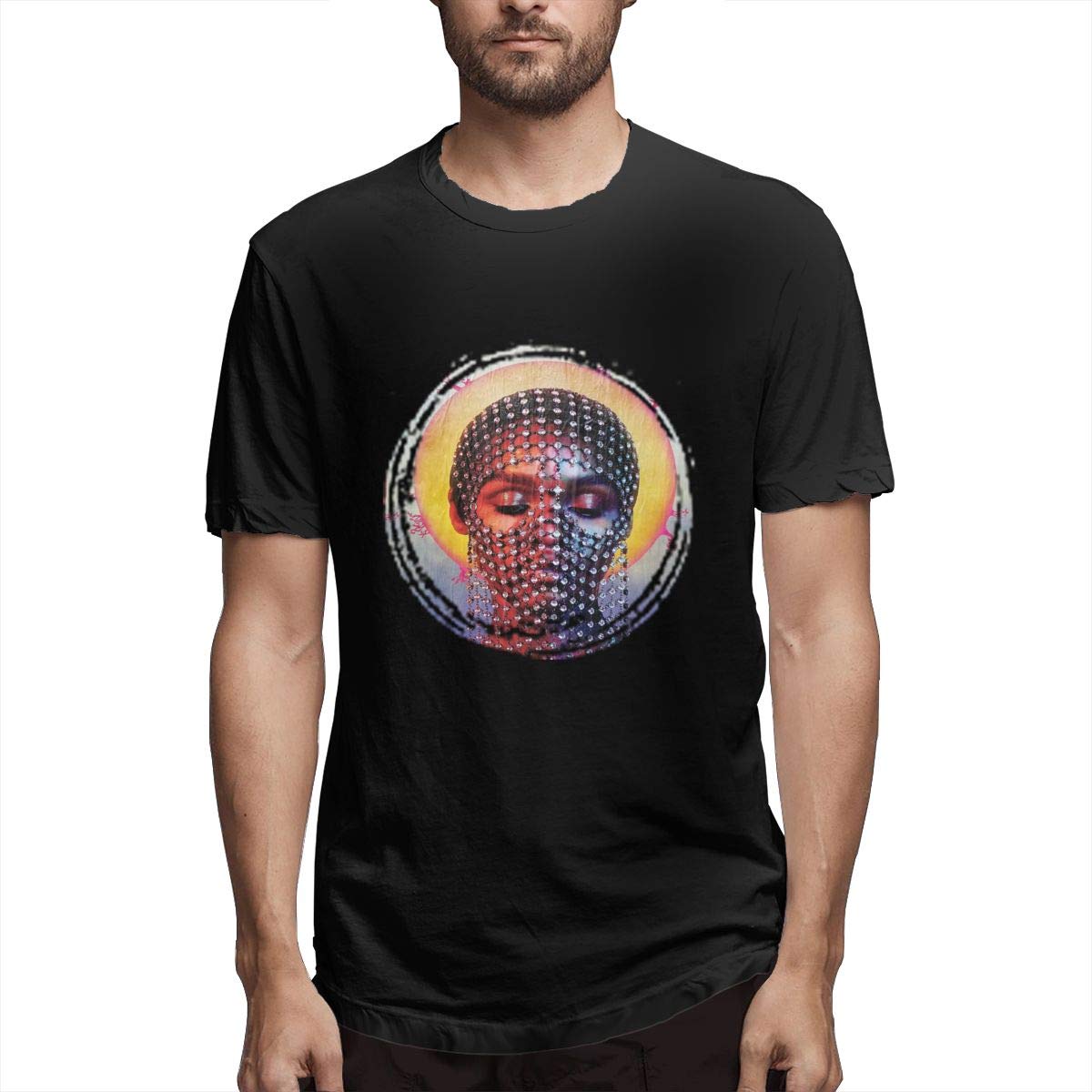 Luxendary Comfortable Janelle Monae Dirty Computer Logo Hiking Round Neck Short Sleeve Ts 