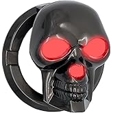 DUNGGLE Skull Ignition Protective Push Start Button Cover - Anti-Scratch Car Engine Decoration Ring