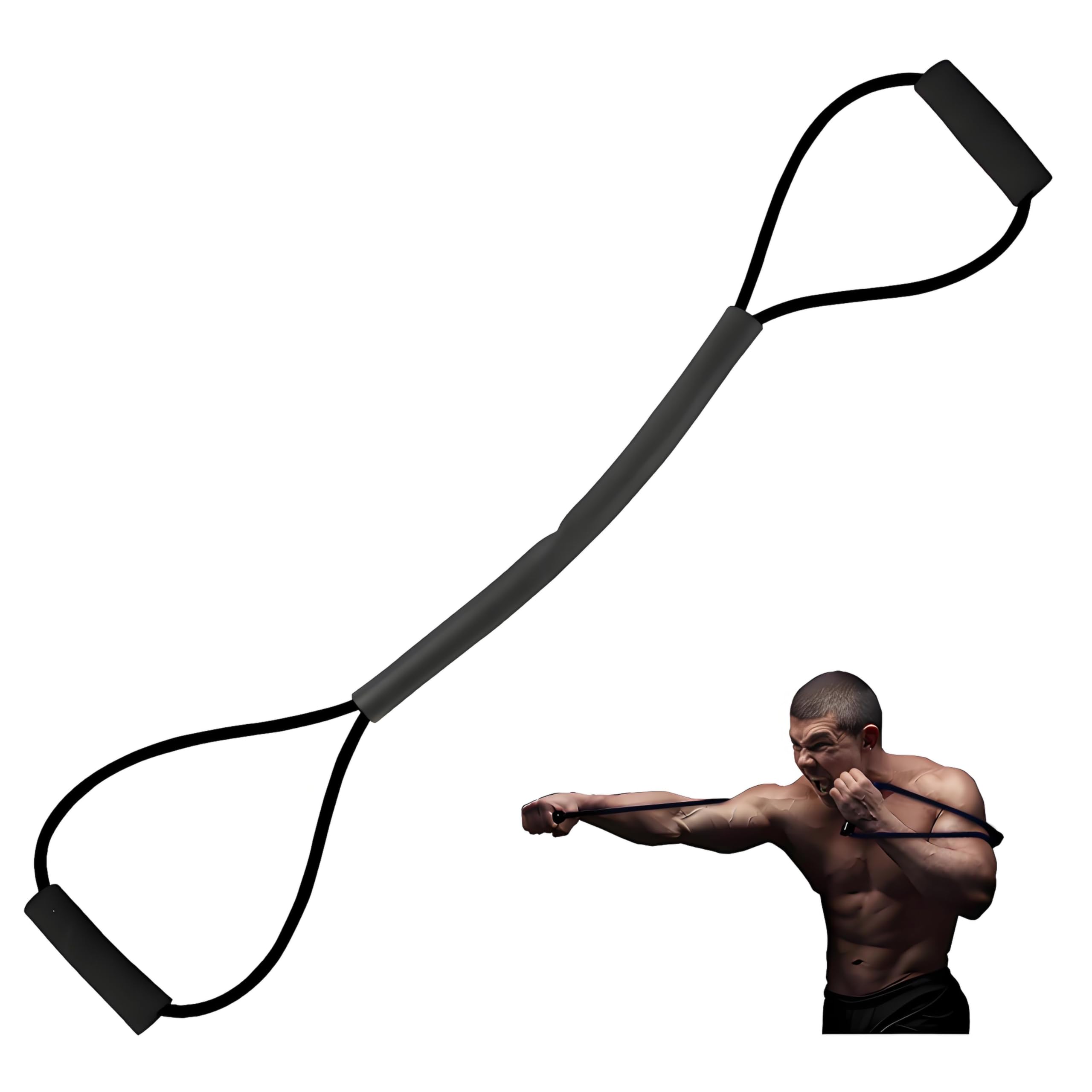 Photo 1 of ?????????? Boxing Resistance Bands for Explosive Strength and Speed Training - Enhance Your Boxing Skills Anywhere, Anytime (Black (35LB))
