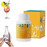 X-Txxlplus Glass Etching Cream, 13 Oz | Yellow Packaging, Fast-Acting Formula, Permanent Frosted Finish, Glass and Mirrors, Easy Water Clean-Up, DIY Crafts, Refills