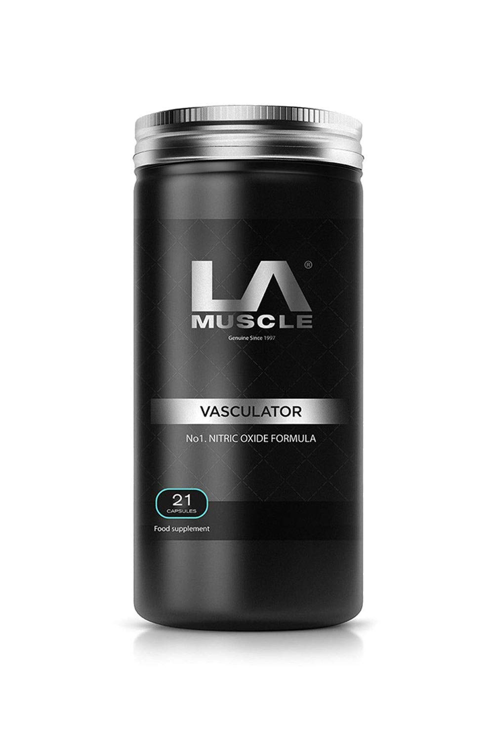 LA Muscle Vasculator Trial (42 Tablets - 1 Pack) Voted: "Best Muscle Builder" By Men's Health Magazine Supplement Awards, An Incredible Quad-Action Super-Pump Gym Supplement. Makes You Look Bigger In The Gym In ONE Dose, Suitable For Vegans, Halal Trust Certified, GM Free