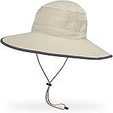 Sunday Afternoons Latitude Hat UPF 50+ Outdoor Sun Hat, Unisex | safari Reverse Split Brim, Sunglass Lock, hidden pocket, floatable design, PFAS-free water repellent finish, dark underbrim