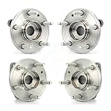 Front Rear Wheel Bearing & Hub Assembly Kit For