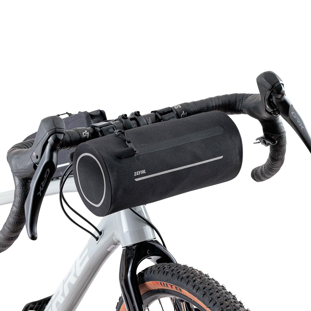 ZEFAL Z Adventure F2 - Bicycle Handlebar Bag - Compact, Lightweight and Waterproof - Universal Mounting on Handlebars, Black, 2.5 Litre