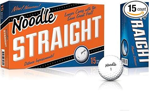 Noodle straight golf balls Clearance