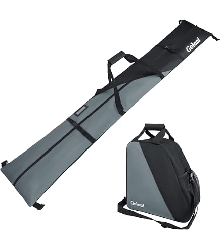 Amazon.com: High Sierra Ski Bag & Sku Boot Bag Combo, Black/Black