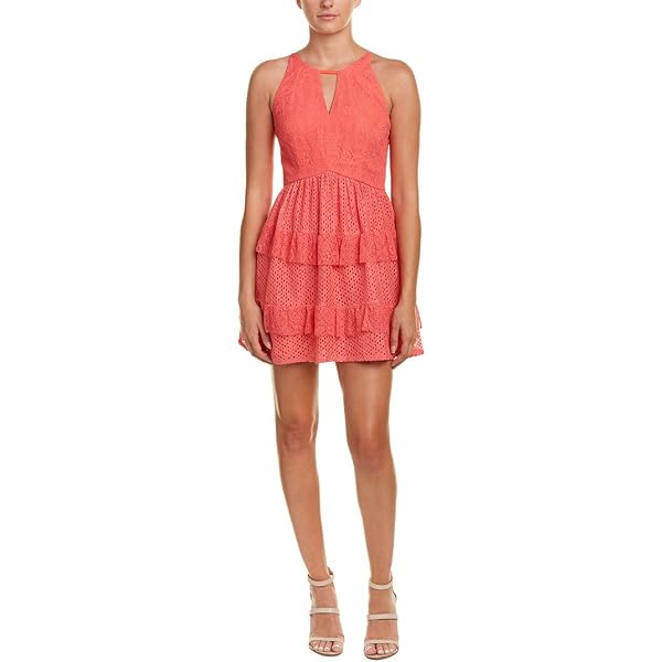 Amazon.com: Bardot Maya Lace Midi Dress Orange 6 : Clothing, Shoes & Jewelry