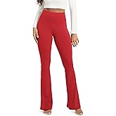 ODODOS Cloud Feeling Flared Yoga Pants for Women, High Waist Casual Bootleg Lounge Pants, 30"/32" Inseam