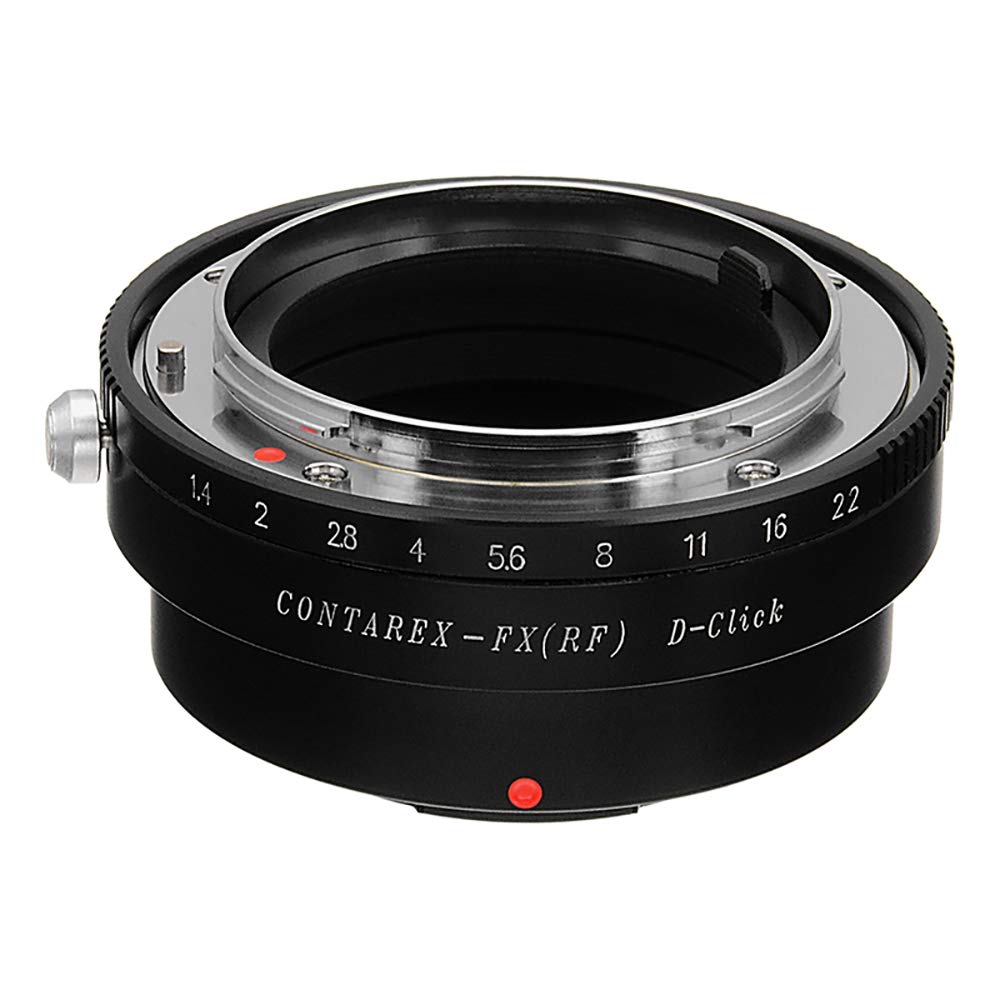 Fotodiox Pro Lens Mount Adapter - Contarex Lens (CRX-Mount) lens to Fujifilm X-Series with Declicked Aperture Control Dial; fits X-Mount Camera Bodies such as X-Pro1, X-E1, X-M1, X-A1, X-E2, X-T1