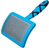 Groom Professional Large Soft Curved Slicker Brush for Pets