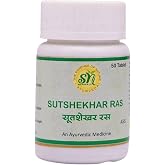 SN Herbals Sutshekhara Ras &ndash; Classical Ayurvedic Herbal Supplement for Pitta Balance &amp; Digestive Harmony &ndash; 50 Tablets