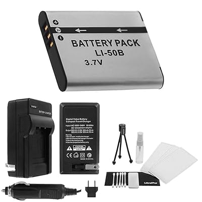 Buy Li 50b High Capacity Replacement Battery With Rapid Travel Charger For Olympus Sp 7uz Sp 800uz Sp 810uz Ultrapro Bundle Included Camera Cleaning Kit Camera Screen Protector Mini Travel Tripod Online In Indonesia B00enlc6cm