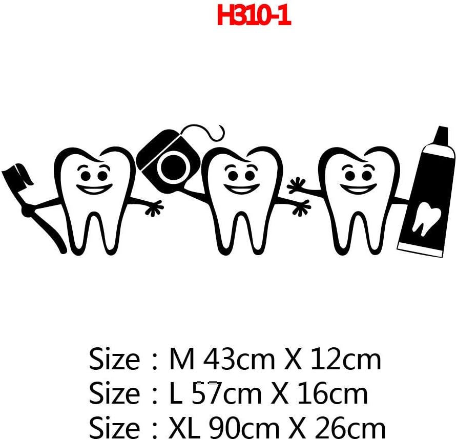 Dentist Tooth Vinyl Wall Stickers Teeth Decals for Living Room Dental