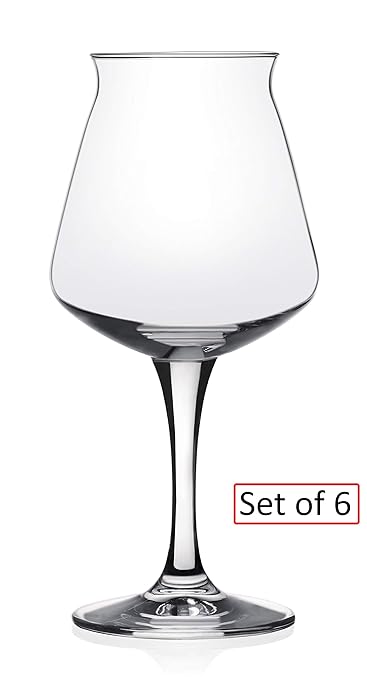 Teku 3.0 Craft Bier Tasting Gläser von Rastal, 6 Stück, 14.2ounce, transparent