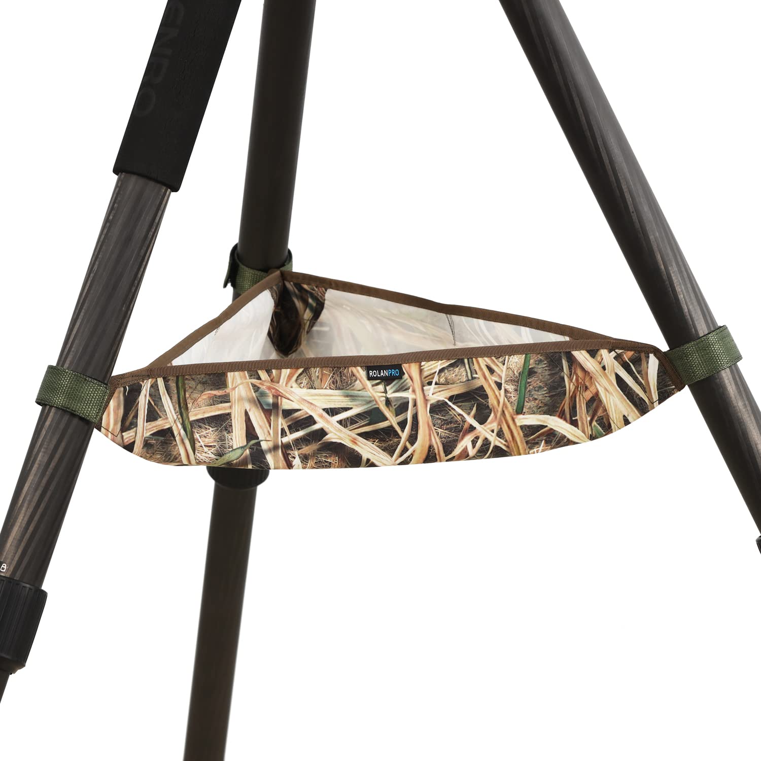 Rolanpro Tripod Stone Bag Case for Benro Triopod Velbon LVG Multi-Function Tripod Butler Stone Pouch Bag-#29 Grass Camouflage
