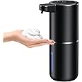 Fantictas Automatic Foaming Soap Dispenser Foaming Hand Sanitizer Touchless Soap Dispenser Rechargeable with Sensor for Bathroom Kitchen 13.5oz/380ml