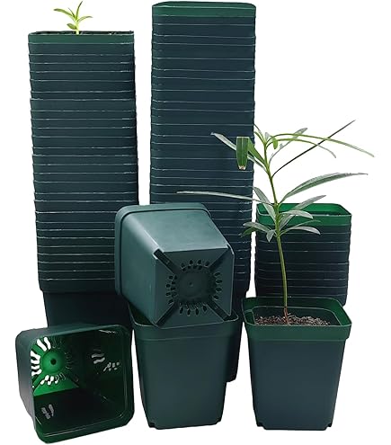 Amazon.com: Growers Solution Square Greenhouse Pots 3.5 inch x 3.5