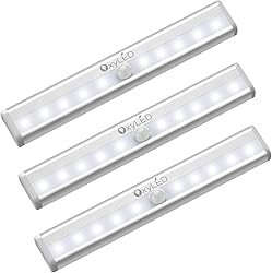 Under Cabinet Lights OxyLED 3 Pack Motion Sensor