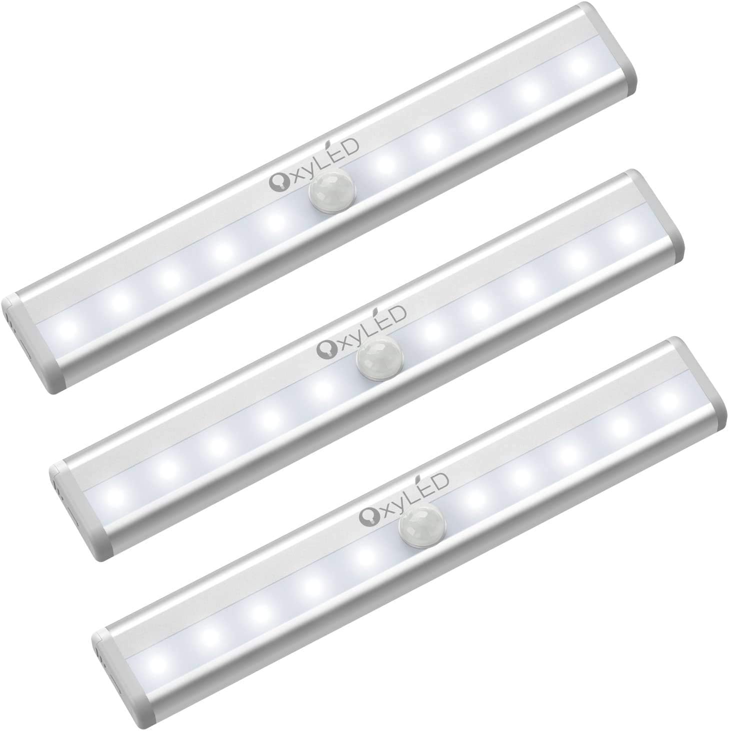 Under Cabinet Lights OxyLED 3 Pack Motion Sensor