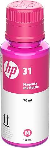 HP 31 Magenta Ink Bottle 70ml 8000 Pages for HP Smart Tank Printers view 3