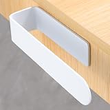 YIGII White Self Adhesive Towel Rail Stainless Steel 19.6 cm