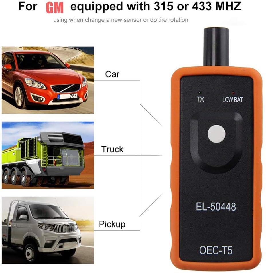 Autokcan TPMS Relearn Tool, OEC T5 Super EL50448 Compatible with