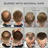 THICK FIBER Hair Fibres Medium Brown 25g Bottle for Thinning Hair view 4