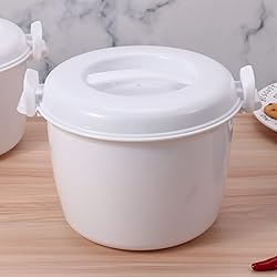 FEESHOW Food Grade Portable Microwave Rice Cooker