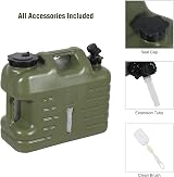 REDCAMP 18.5L Camping Water Container with Tap Green 18.5L view 8