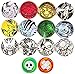 Moddan Pokemon Mini Figures Pikachu Toys Topper, 24-Piece