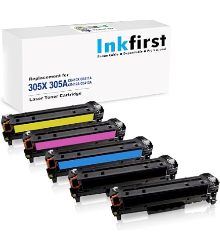 Hp Laser Jet Pro M183fw 4x Toner Kompatibel Für HP LaserJet Pro 300 Color – CE410-413, 305A, Schwarz, Cyan, Magenta, Gelb Kompatible Toner 305A